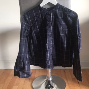 Bell sleeve button up Madewell Button down